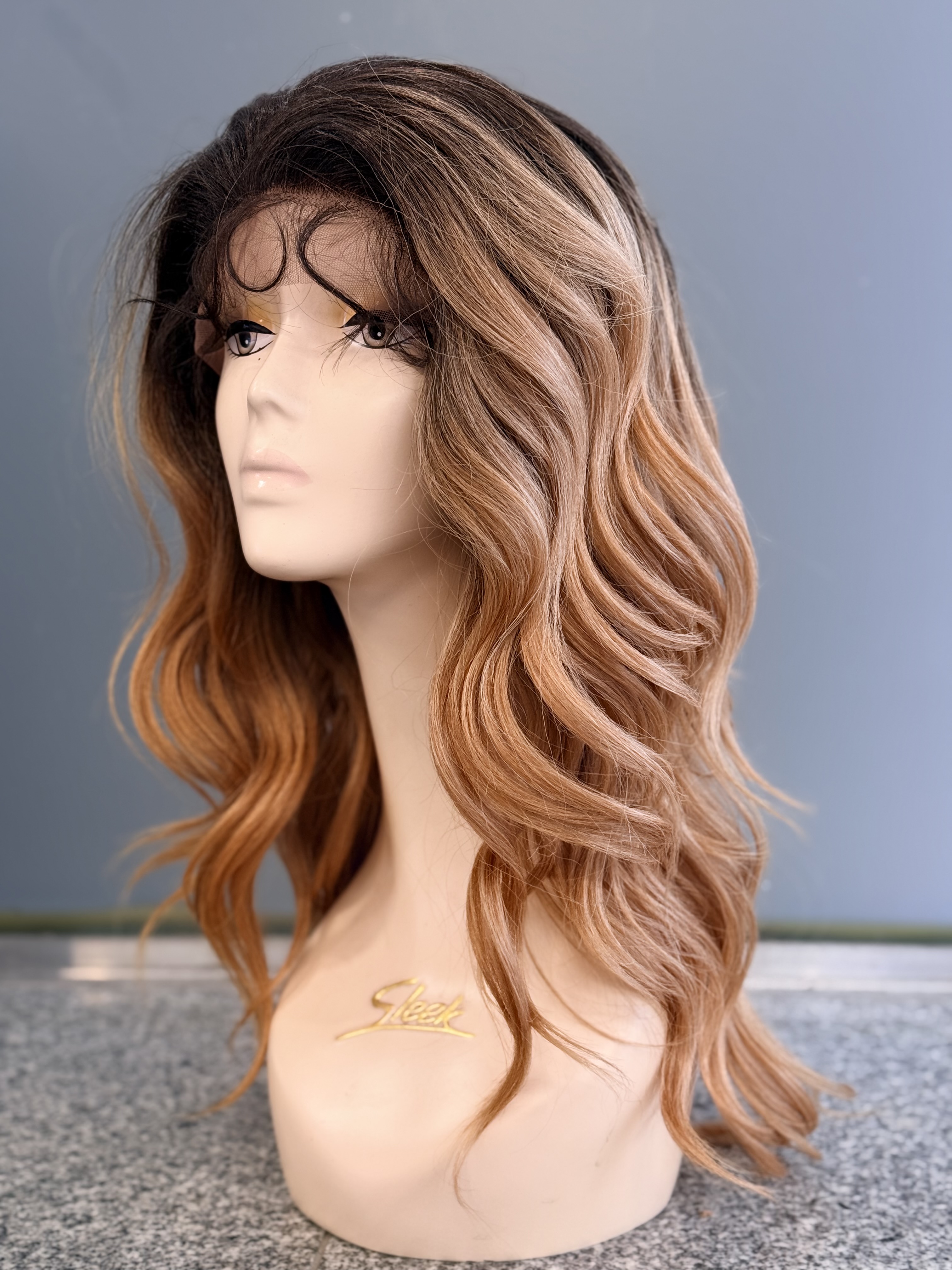 Lace Wig Ombré Wellig
