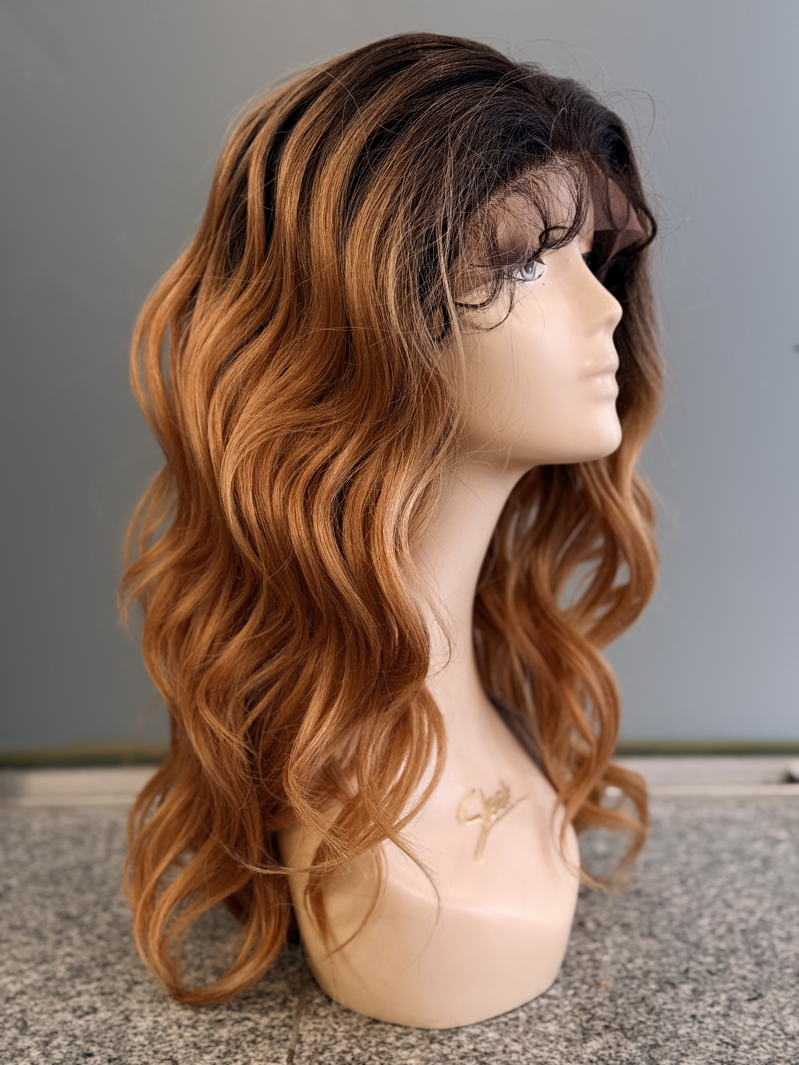 Lace Wig Ombré Wellig