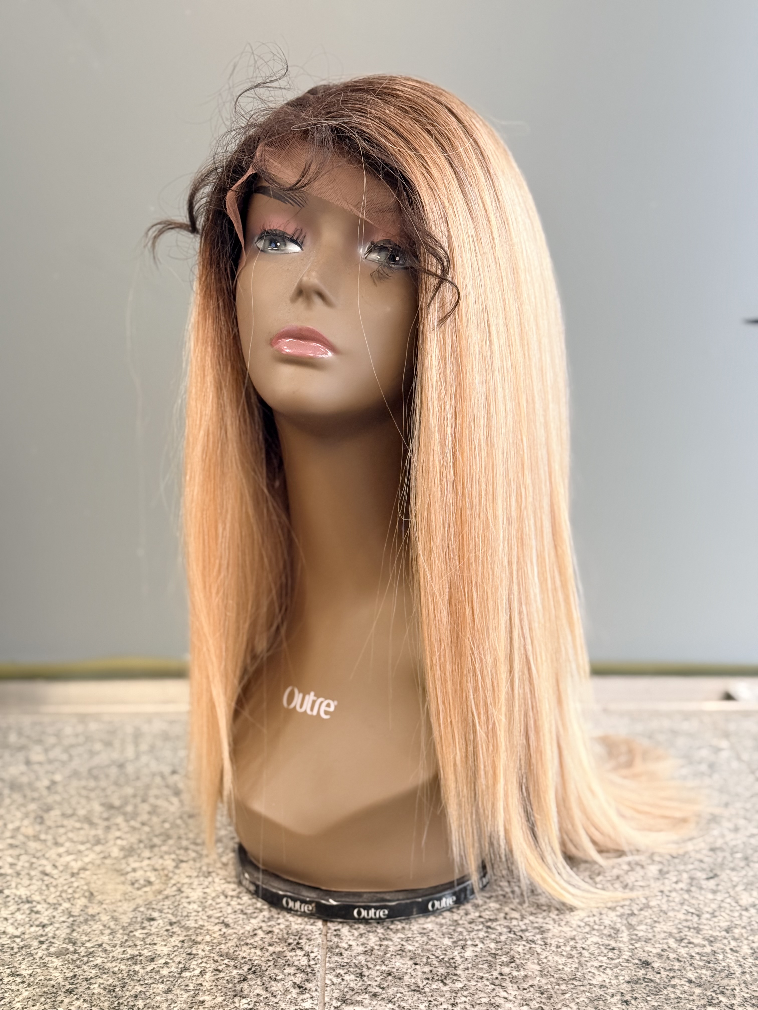 Lace Wig Glatt Blond