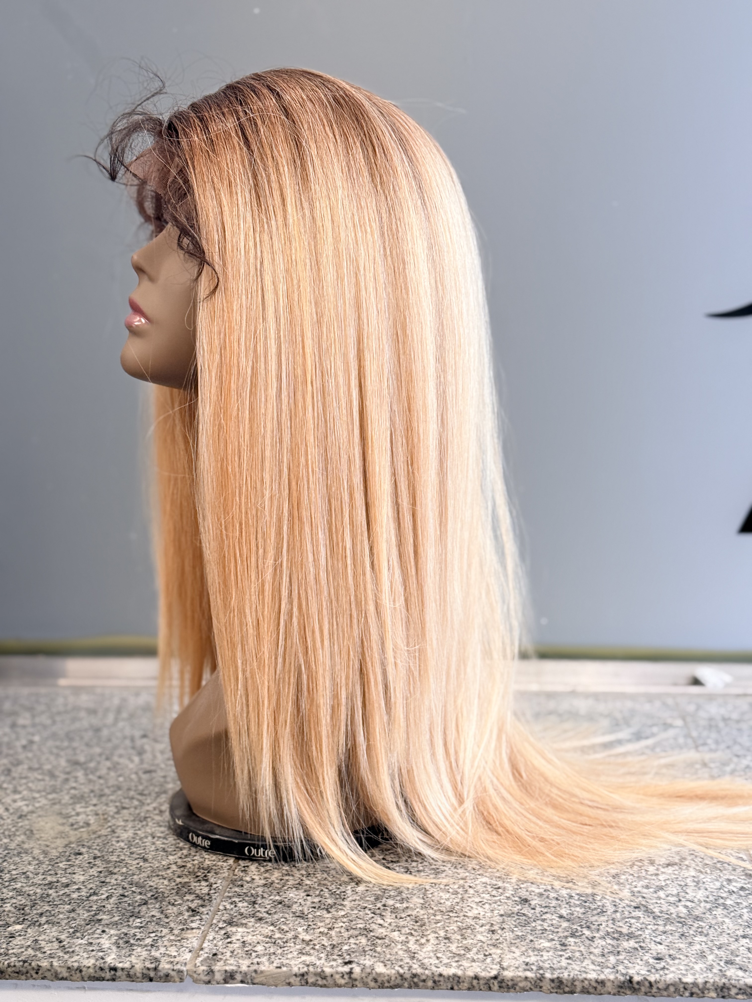 Lace Wig Glatt Blond