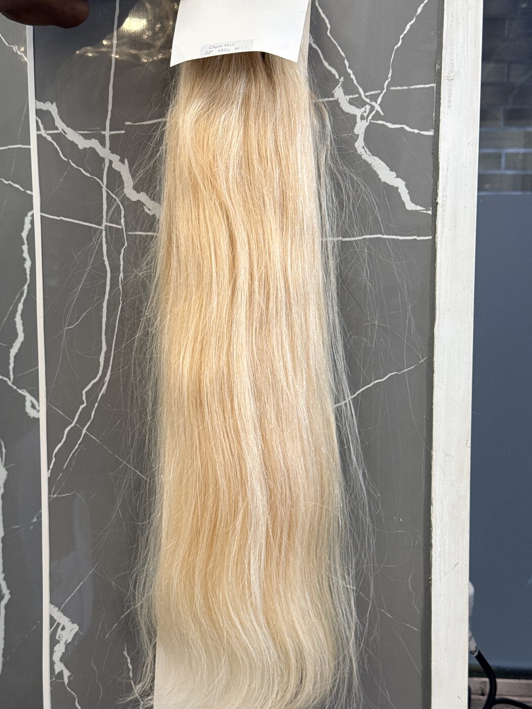 Clip-In Extensions Blond 22 Zoll
